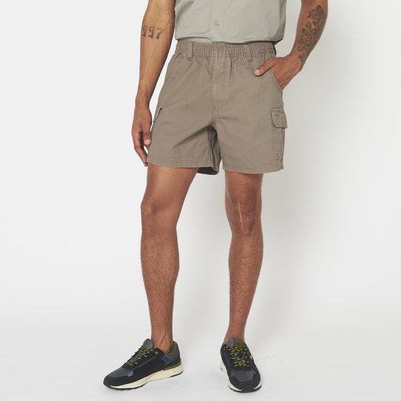 Full elastic waist cargo on sale shorts