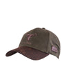 Wildebees 2 Tone Oilskin Double Logo Cap