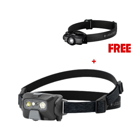 Ledlenser HF6R Core Headlamp + MH5 Rechargeable Headlamp Combo