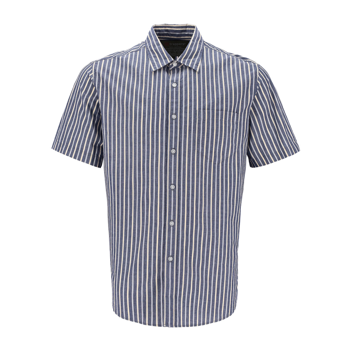 Trappers Single Pocket Stripe Shirt