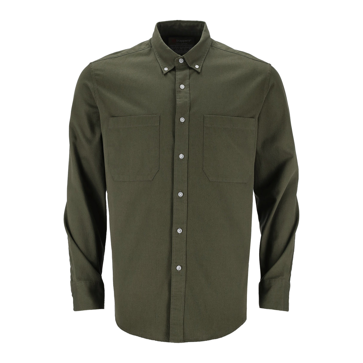 Trappers Long Sleeve Double Pocket Shirt