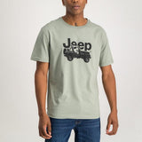 Jeep Car Icon Print T-shirt