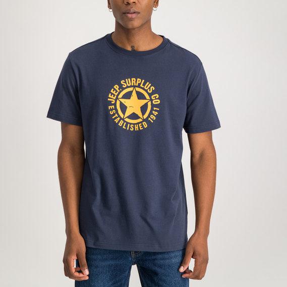 Jeep Star Icon Print T-shirt