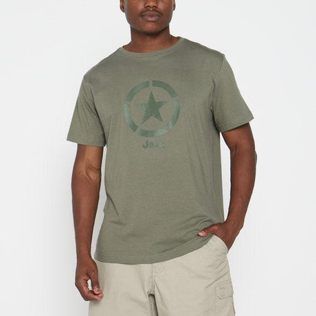 Jeep Star Icon Print T-shirt