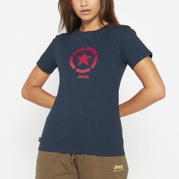 Jeep Ladies Icon Star Logo T-shirt