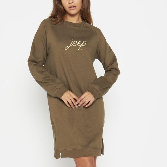 Jeep Ladies Longer Length Crewneck Dress