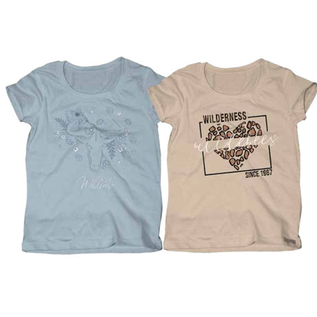 Wildebees Ladies 2-Pack T-shirts