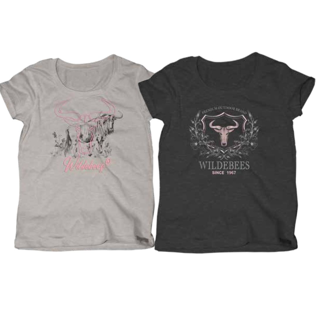 Wildebees Ladies 2-Pack T-shirts