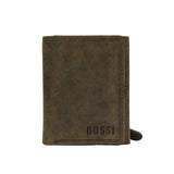 Bossi Heritage Leather Trifold Wallet