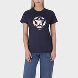 Jeep Ladies Star Print T-shirt