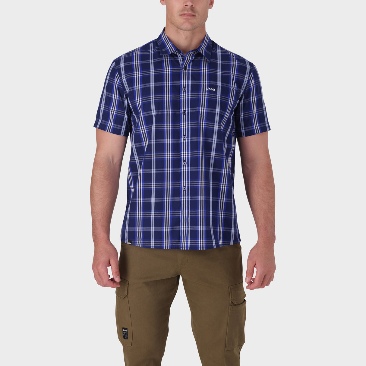 Jeep Yarn Dyed Check Shirt