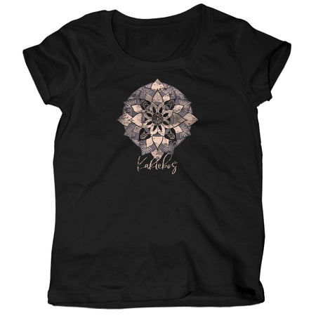 Kakiebos Ladies Faded Mandala T-Shirt