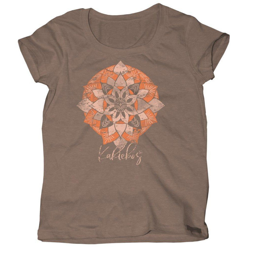 Kakiebos Ladies Faded Mandala T-Shirt