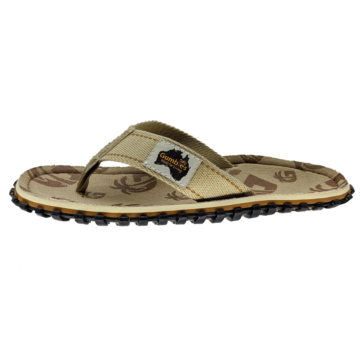 Gumbies Cotton Canvas Sandals