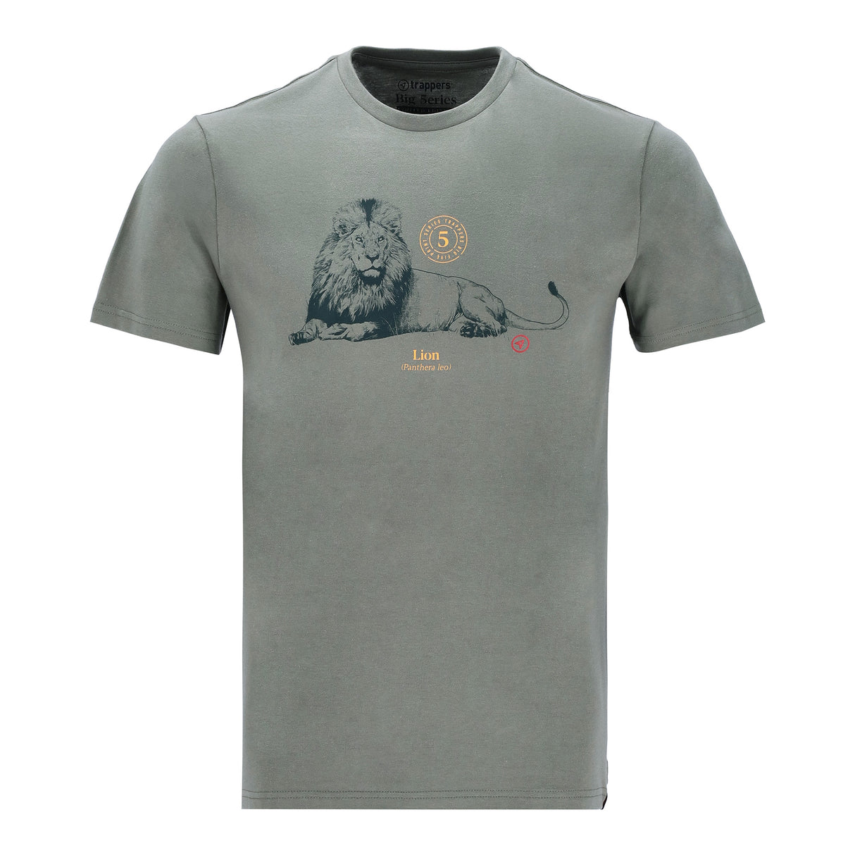 Trappers Big 5ive Lion T-shirt