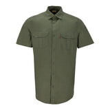 Trappers Short Sleeve Vented Mesh Double Pocket Shirt