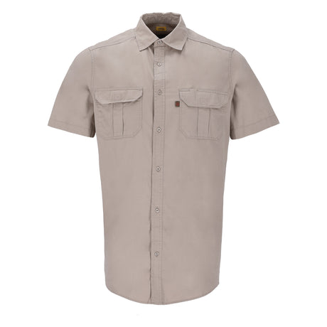 Trappers Short Sleeve Vented Mesh Double Pocket Shirt