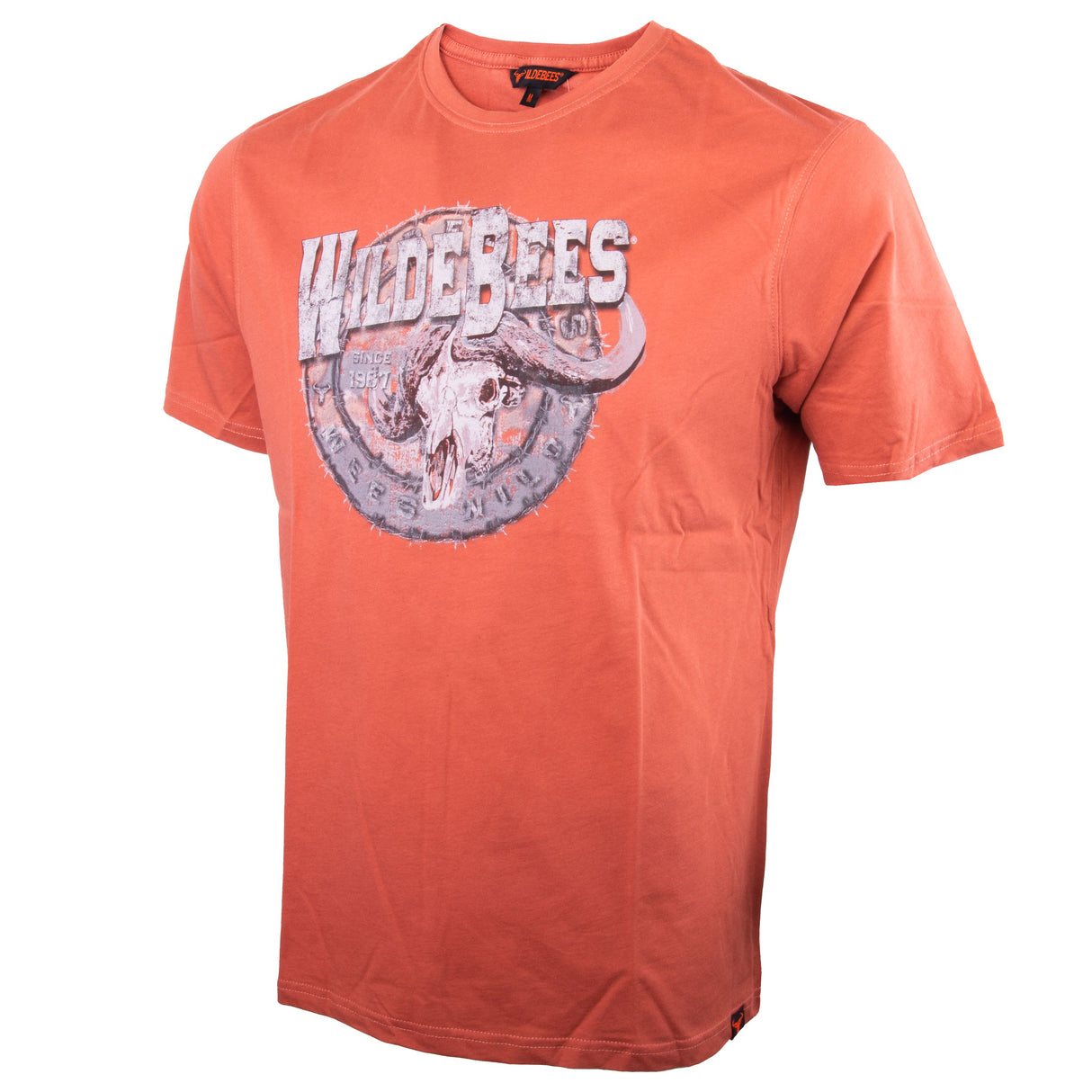 Wildebees Buffalo Skull T-shirt