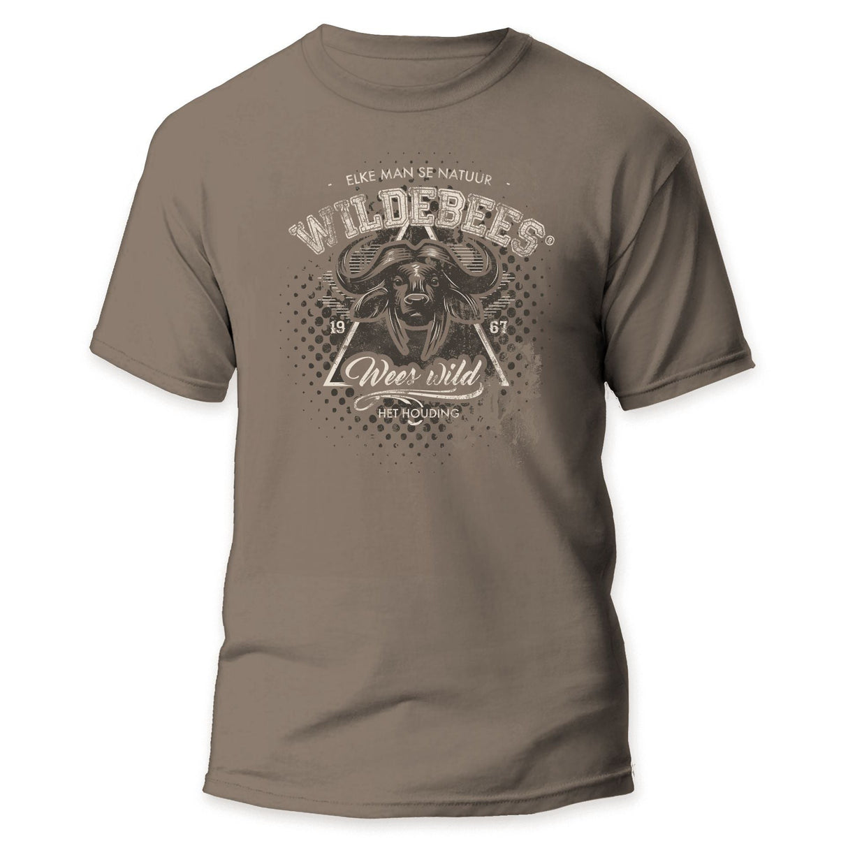 Wildebees Buffalo Head T-shirt