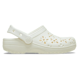 Crocs Ladies Classic Floral Cut Out Clog