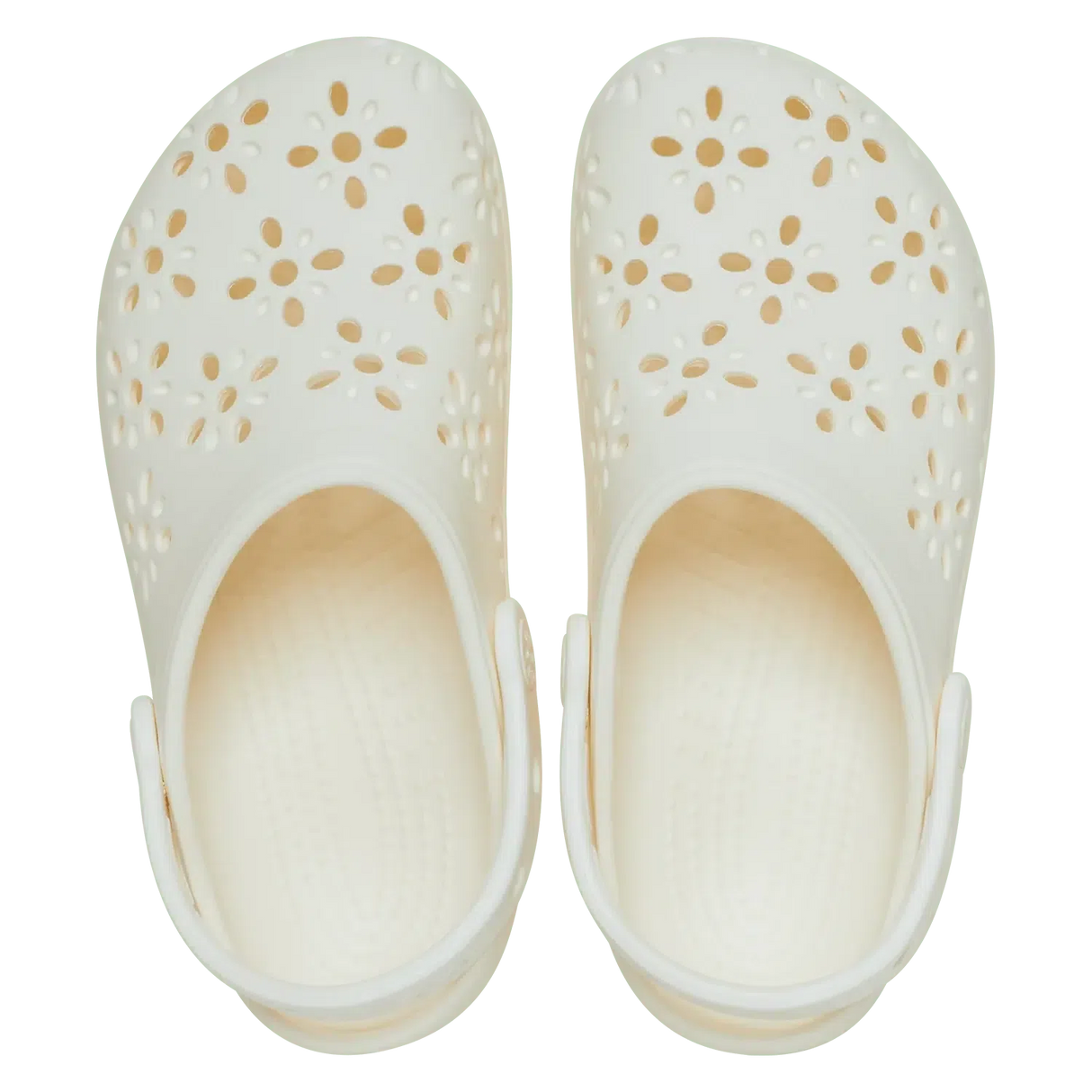 Crocs Ladies Classic Floral Cut Out Clog