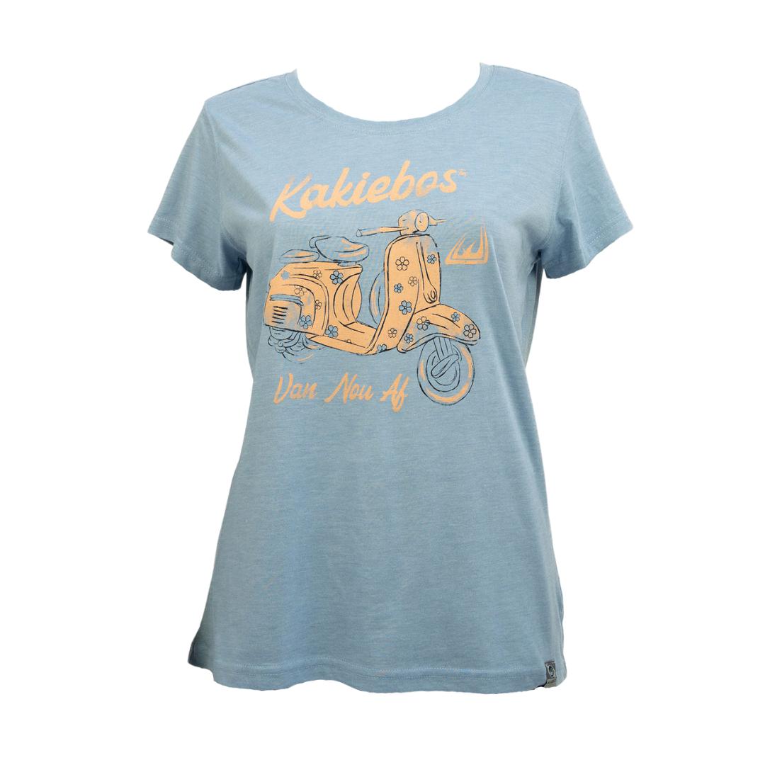 Kakiebos Ladies Vespa T-shirt