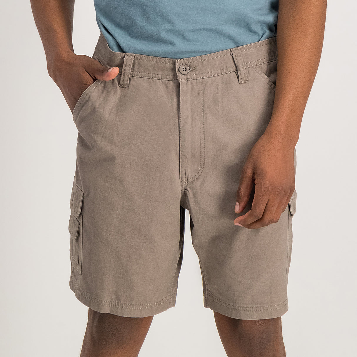 Jeep 21cm Fixed Waist Cargo Shorts