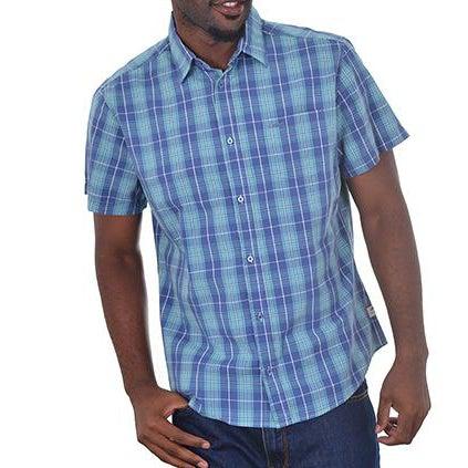 Jeep Short Sleeve Check Shirt