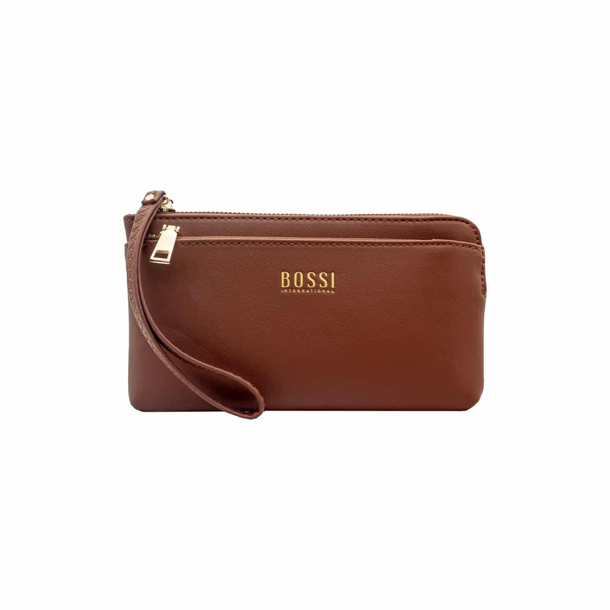 Bossi Ladies Double Zipper Purse