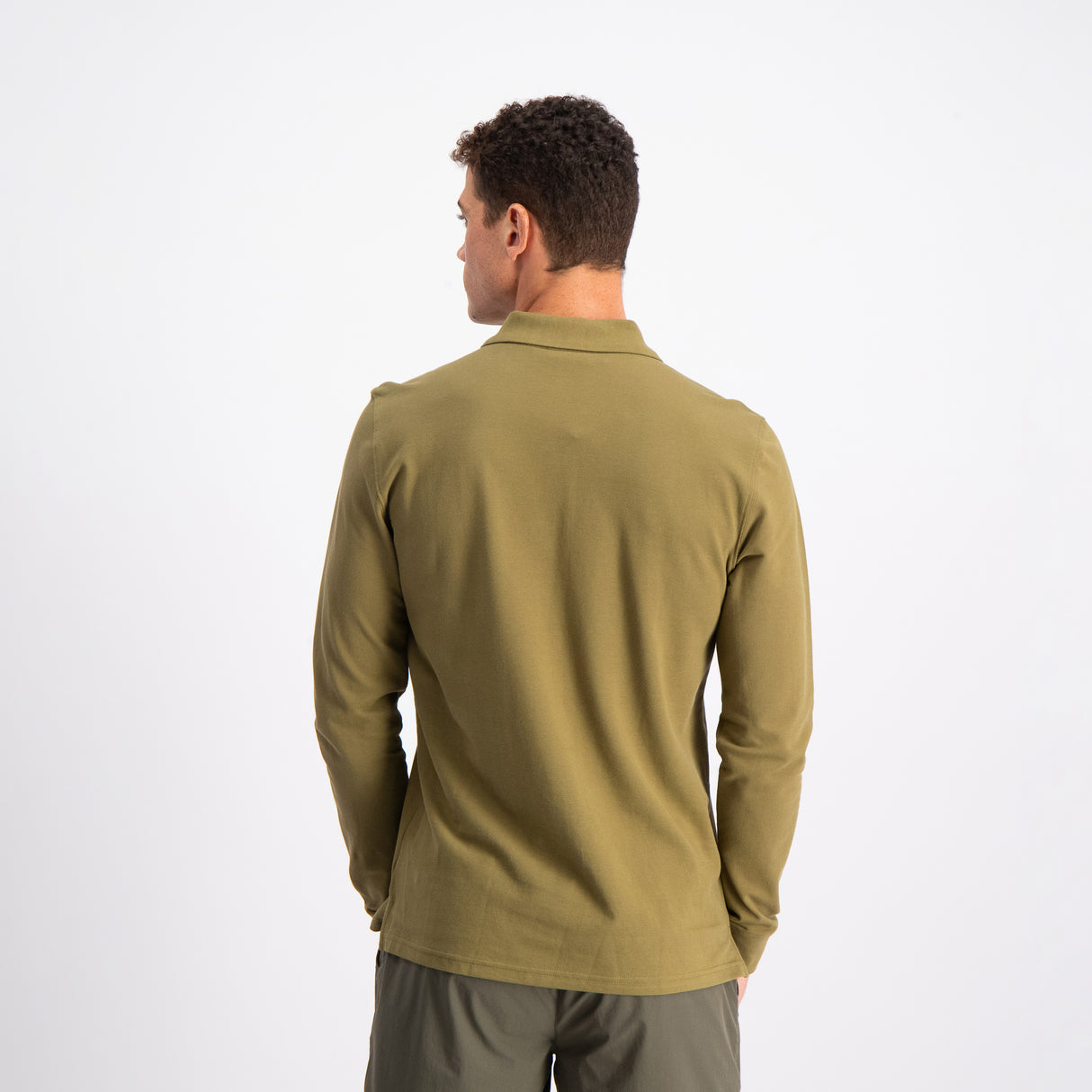 Hi-Tec Pique Long Sleeve Golfer