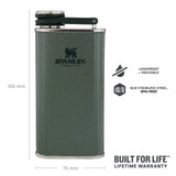 Stanley Classic Wide Mouth Hip Flask - 0.23L