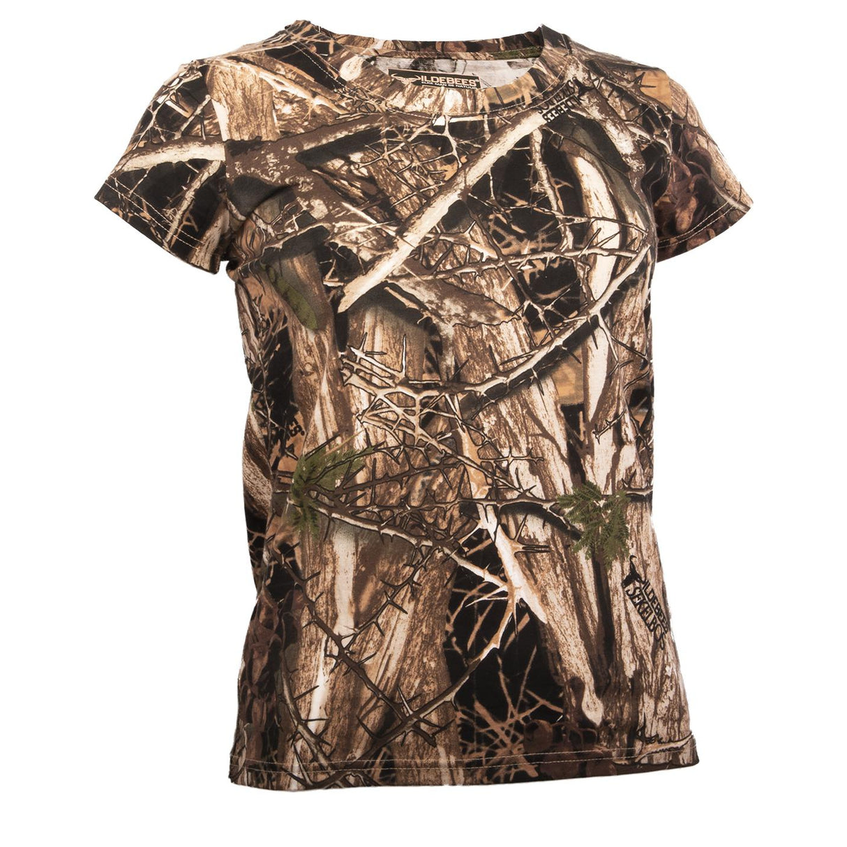 Wildebees Ladies Camo T-shirt